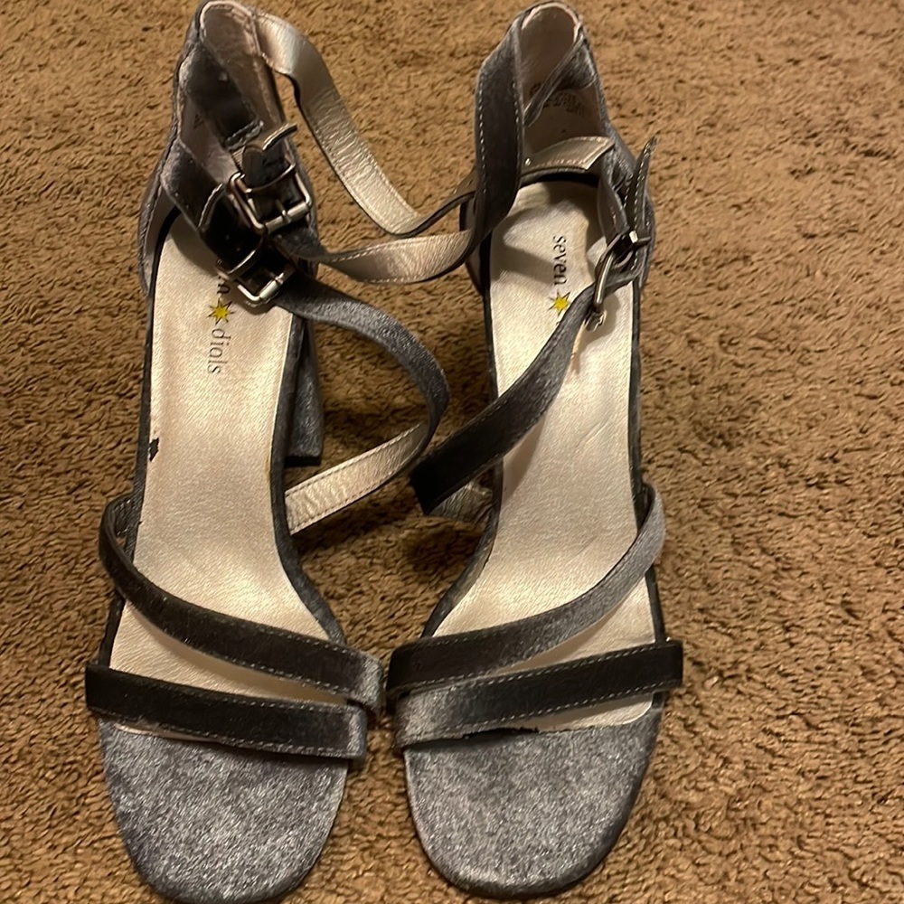 Blue heels